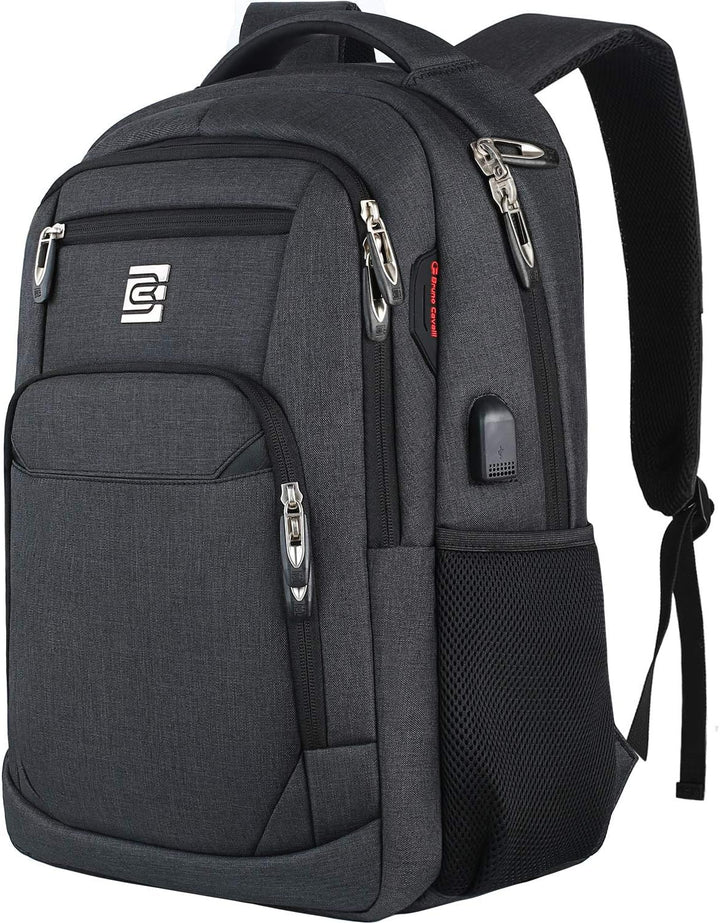 Slim Anti-Theft Laptop Backpack with USB Charging Port | Stornfield