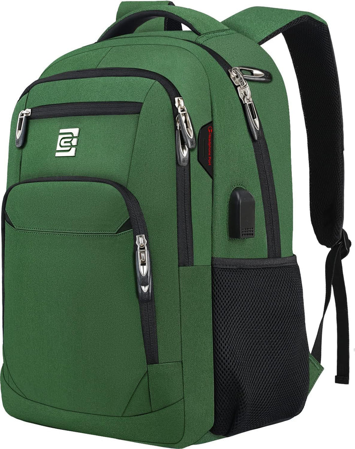 Slim Anti-Theft Laptop Backpack with USB Charging Port | Stornfield