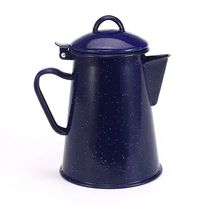 Large Capacity Enamel Handle Pot for Coffee Tea Water Enamel Kettle | Stornfield