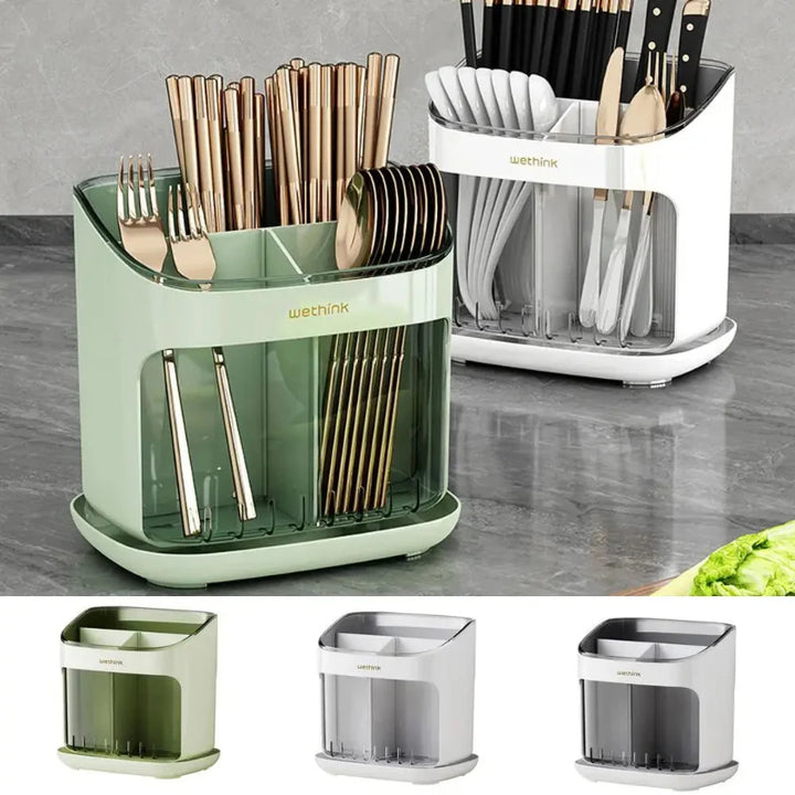 Large Capacity Utensils Holder Kitchen Tableware Storage Holder | Stornfield