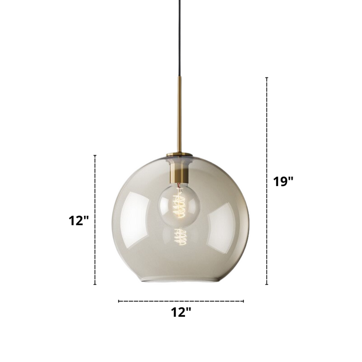 Modern Glass Hanging Lamps | Stornfield