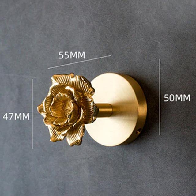 Golden Brass Wall Hooks – Handmade Animal Designs for Stylish Wall Decoration | Stornfield