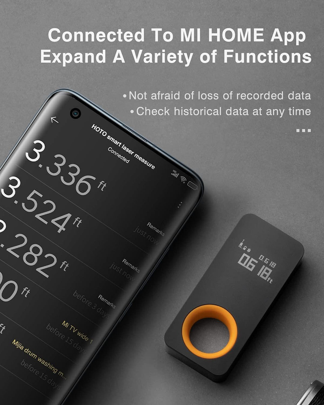 30M Digital Laser Tape Measure | Stornfield