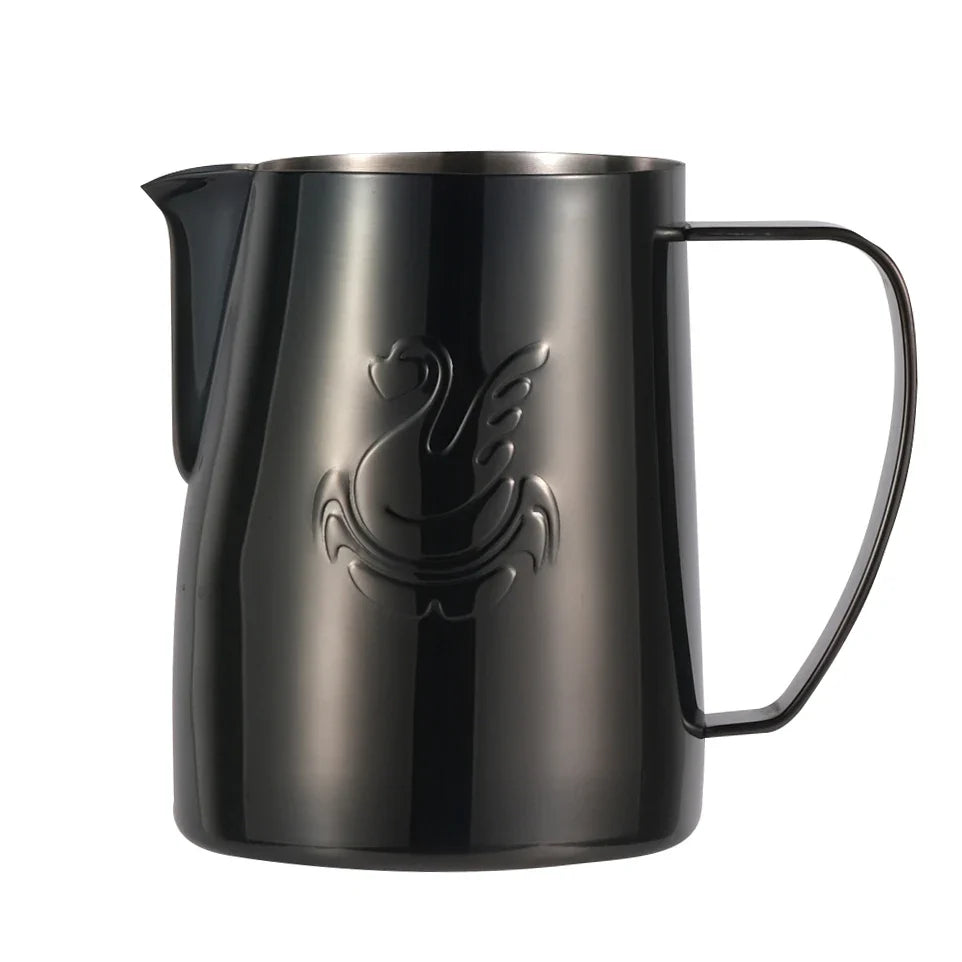 Milk Art Swan Spout Espresso Frothing Stainless Steel Jug | Stornfield