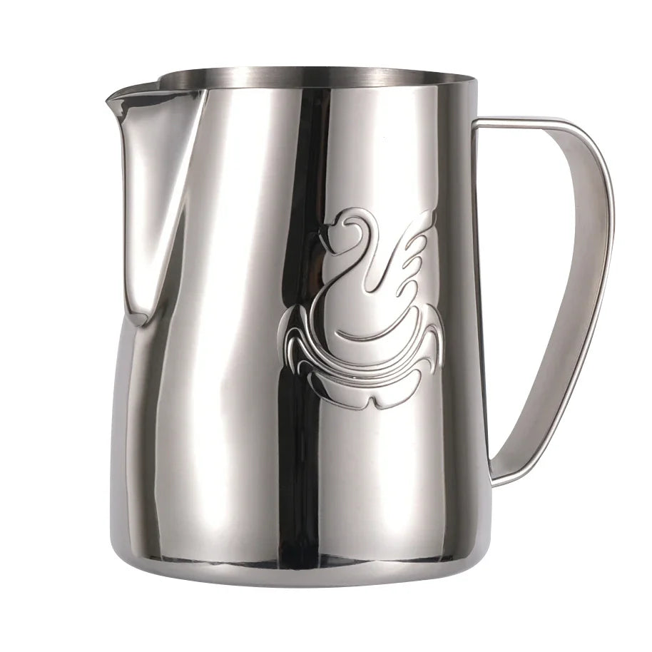 Milk Art Swan Spout Espresso Frothing Stainless Steel Jug | Stornfield