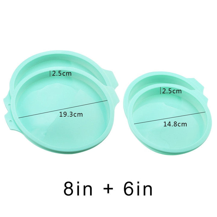 Layered Round Shape Mold Kitchen Bakeware Baking Mold Baking Pan Tools | Stornfield