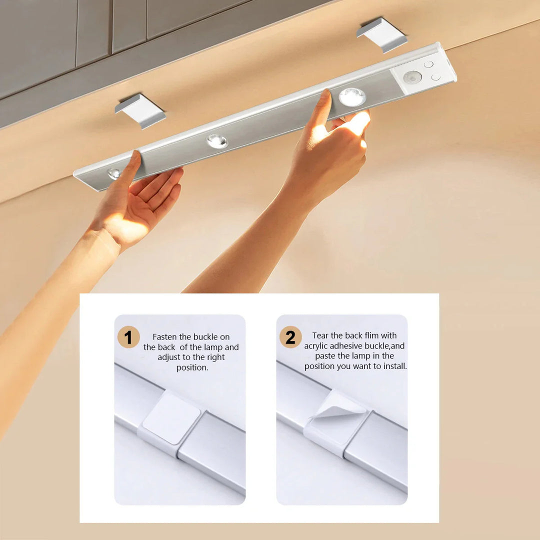 LED Under Cabinet Spot Light Rechargeable Magnet Night Light | Stornfield