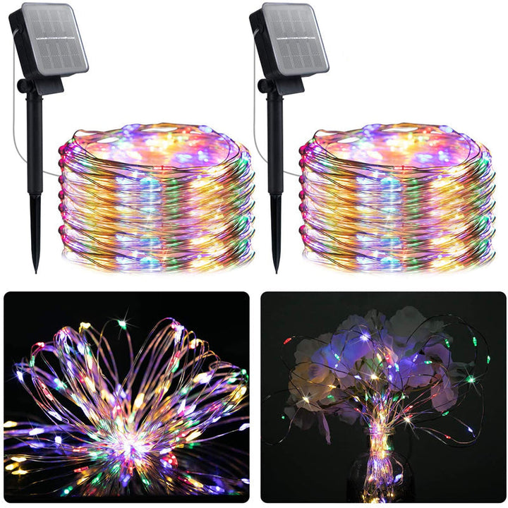 Stornfield | Solar Fairy Lights for Outdoor Use | Waterproof Solar Garden Lights