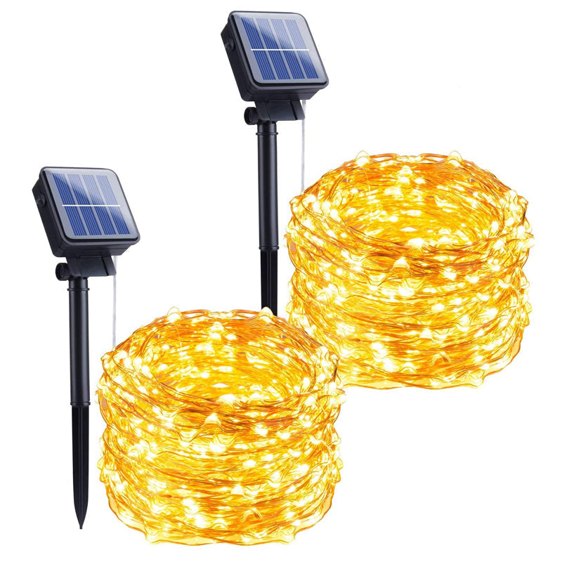 Stornfield | Solar Fairy Lights for Outdoor Use | Waterproof Solar Garden Lights
