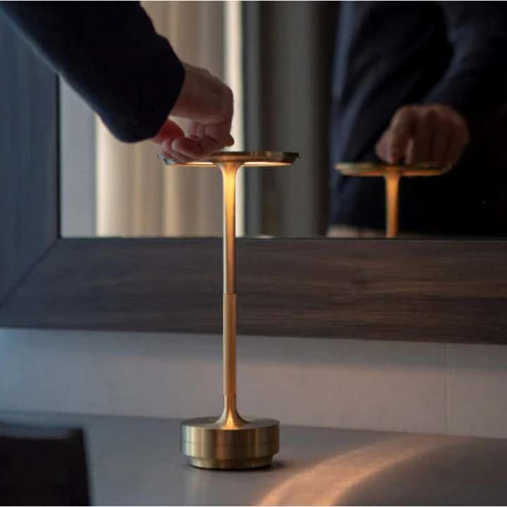 ClarityGlow Luxury Edition | Wireless LED Table Lamp | Stornfield