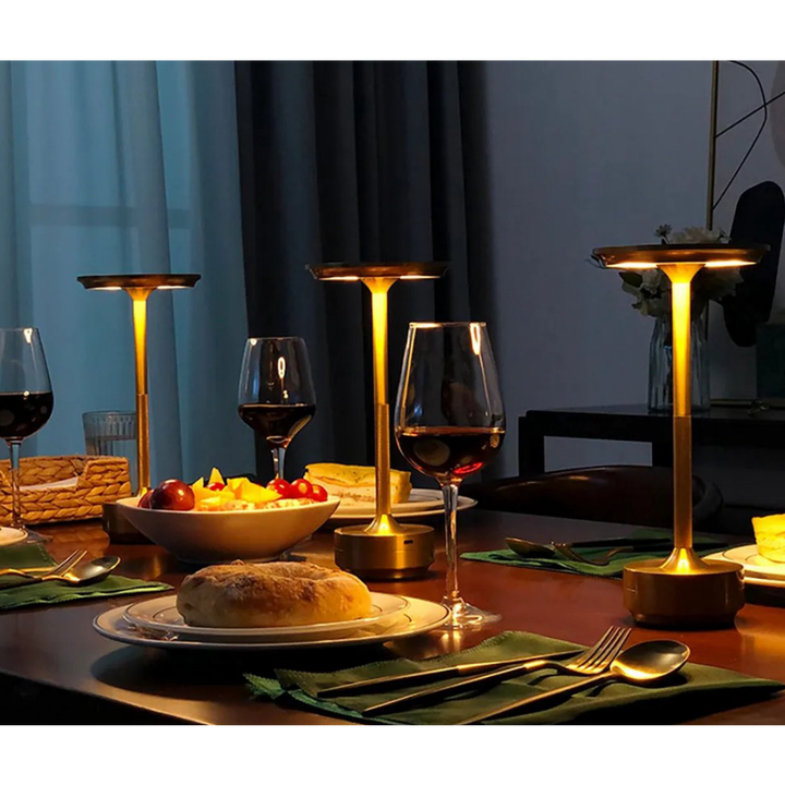 ClarityGlow Luxury Edition | Wireless LED Table Lamp | Stornfield