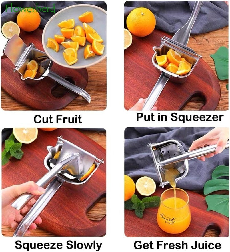 Lemon Squeezer Citrus Juicer Handpress Manual Squeeze Juice Extractor | Stornfield