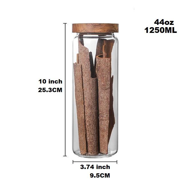 Lid Glass Storage Bottles | Stornfield