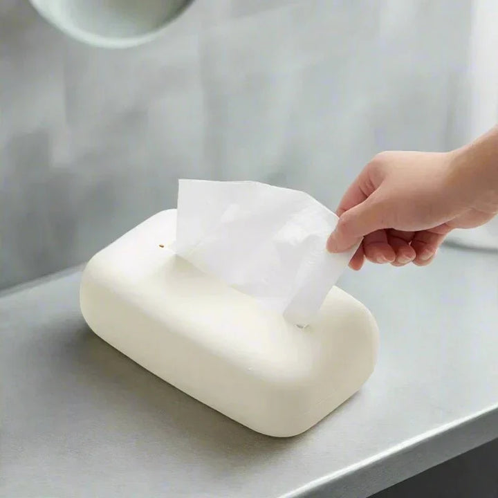 Stornfield | Light Beige Soft Tissue Box Cover