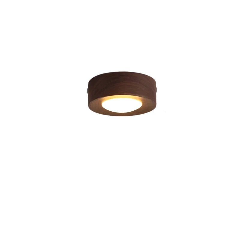 Stornfield LignaShine Wooden Flush Mount Ceiling Light
