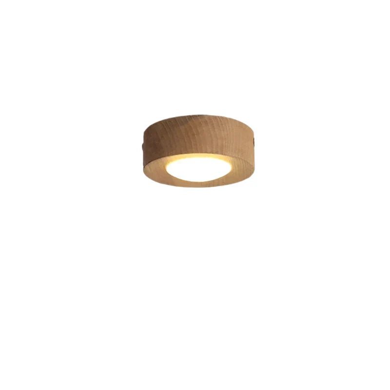 Stornfield LignaShine Wooden Flush Mount Ceiling Light