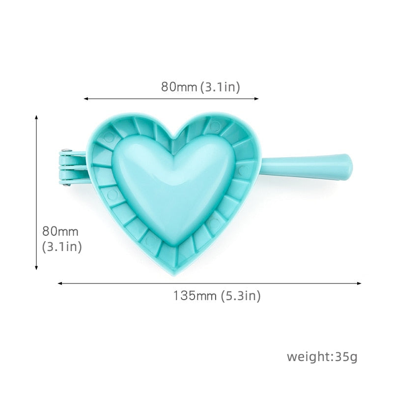 Love Shape Dumpling Mold Plastic Mold Large Kitchen Accessories | Stornfield