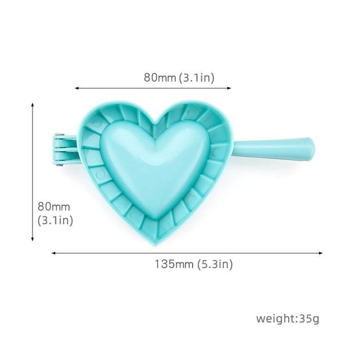 Love Shape Dumpling Mold Plastic Mold Large Kitchen Accessories | Stornfield