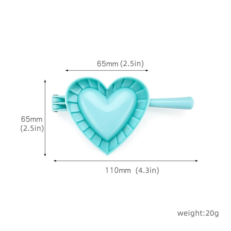 Love Shape Dumpling Mold Plastic Mold Large Kitchen Accessories | Stornfield