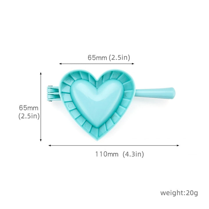 Love Shape Dumpling Mold Plastic Mold Large Kitchen Accessories | Stornfield