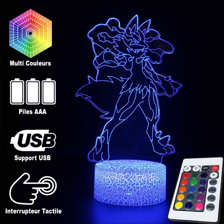 Stornfield | Lucario Pokémon 3D Lamp