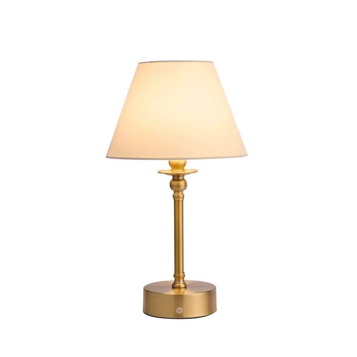 Stornfield | Lucille Decorative Rechargeable Cordless LED Lamp - Brass
