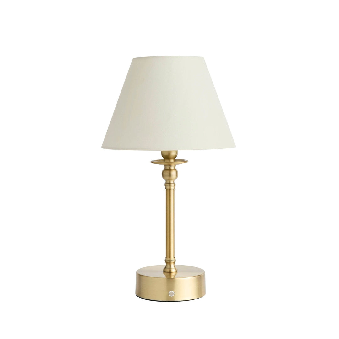 Stornfield | Lucille Decorative Rechargeable Cordless LED Lamp - Brass