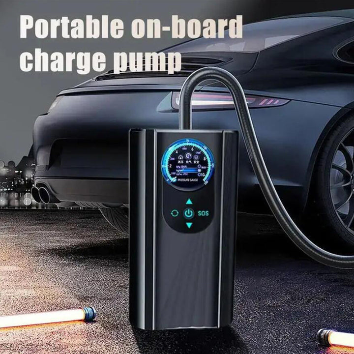 Air compressor (Turbo) with pressure gauge | Stornfield
