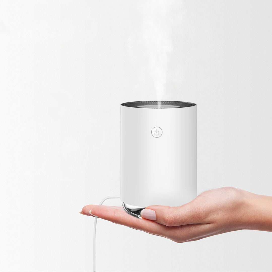 Stornfield | MistFris Mini Humidifier – Whisper-quiet and USB-powered (2W)