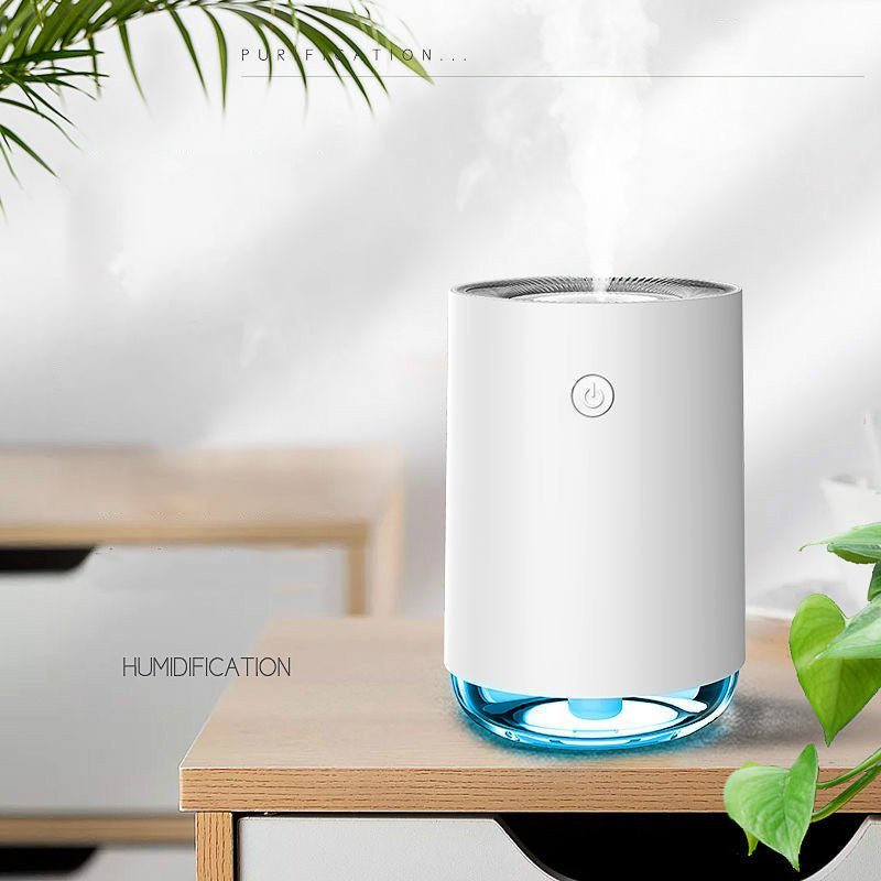 Stornfield | MistFris Mini Humidifier – Whisper-quiet and USB-powered (2W)