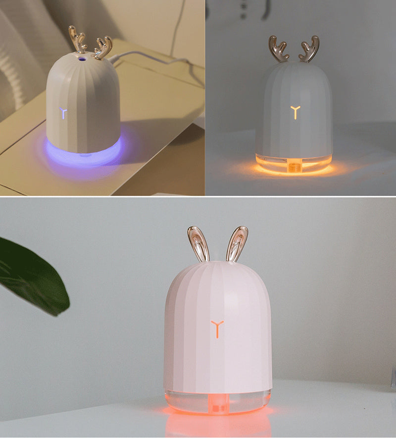 BunnyAir Children's Humidifier – With Night Light and LED Lighting | Stornfield