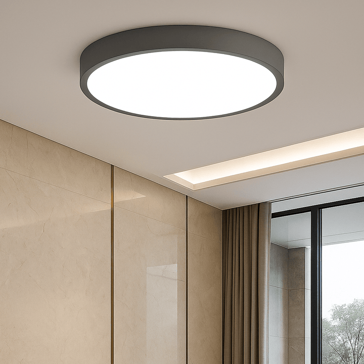 Round LED Flush Ceiling Light | Stornfield
