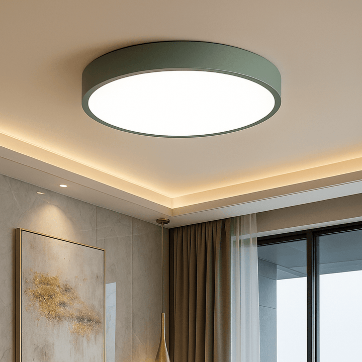 Round LED Flush Ceiling Light | Stornfield