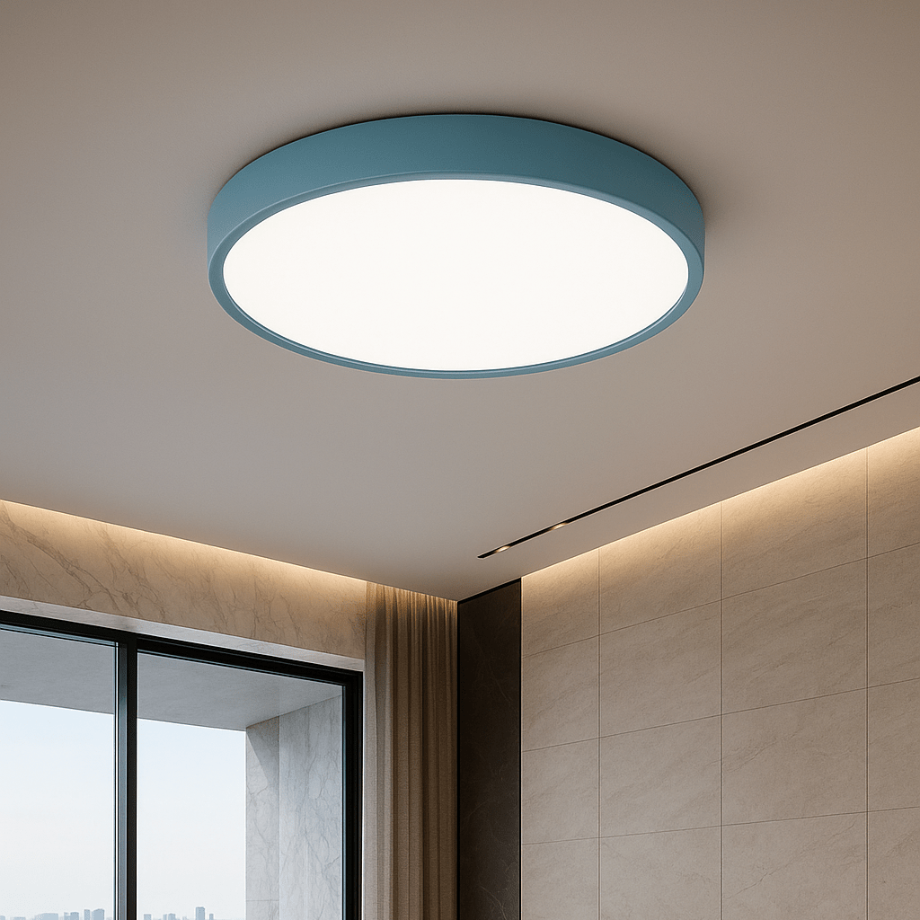 Round LED Flush Ceiling Light | Stornfield