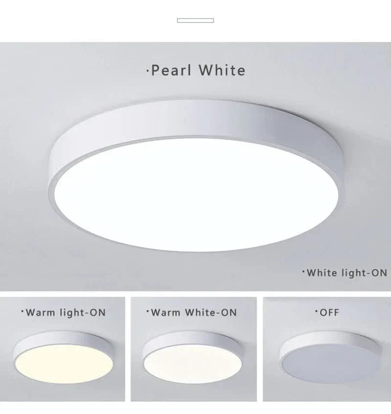 Round LED Flush Ceiling Light | Stornfield