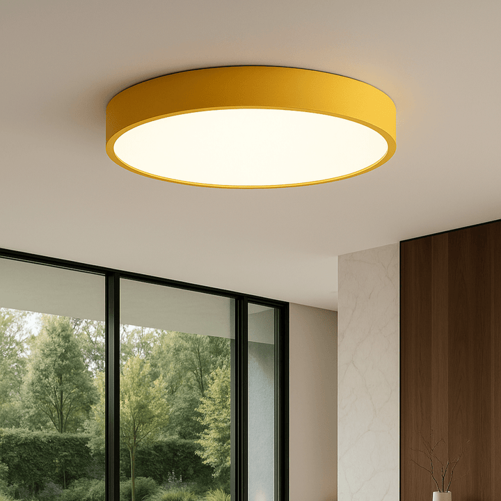 Round LED Flush Ceiling Light | Stornfield