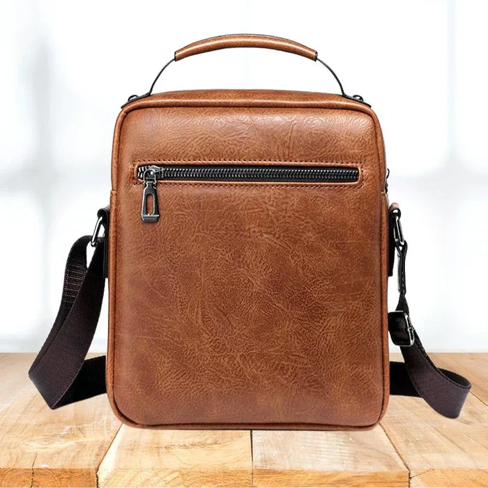 Stornfield | LeatherLux Elegant Leather Shoulder Bag | High-Quality Design | Practical and Stylish for Everyday and Office Use