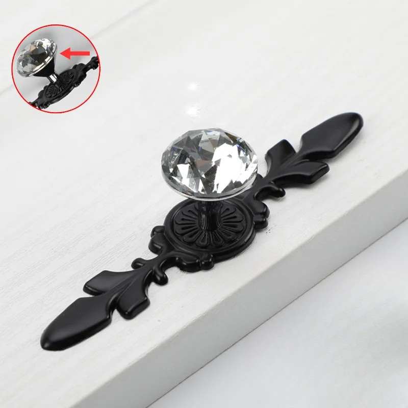 Luxury Diamond Crystal Cabinet Knobs and Pulls Elegant Drawer Pulls | Stornfield