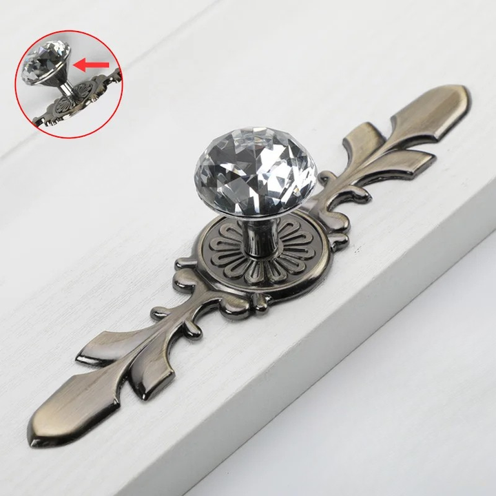 Luxury Diamond Crystal Cabinet Knobs and Pulls Elegant Drawer Pulls | Stornfield