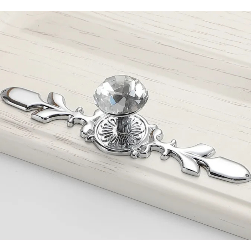 Luxury Diamond Crystal Cabinet Knobs and Pulls Elegant Drawer Pulls | Stornfield