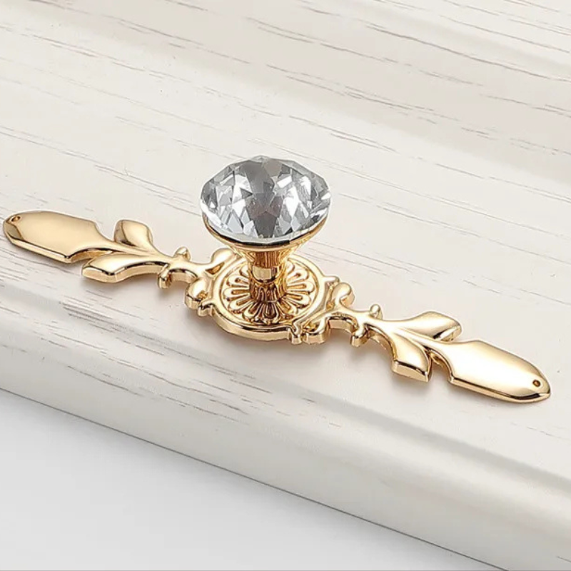 Luxury Diamond Crystal Cabinet Knobs and Pulls Elegant Drawer Pulls | Stornfield