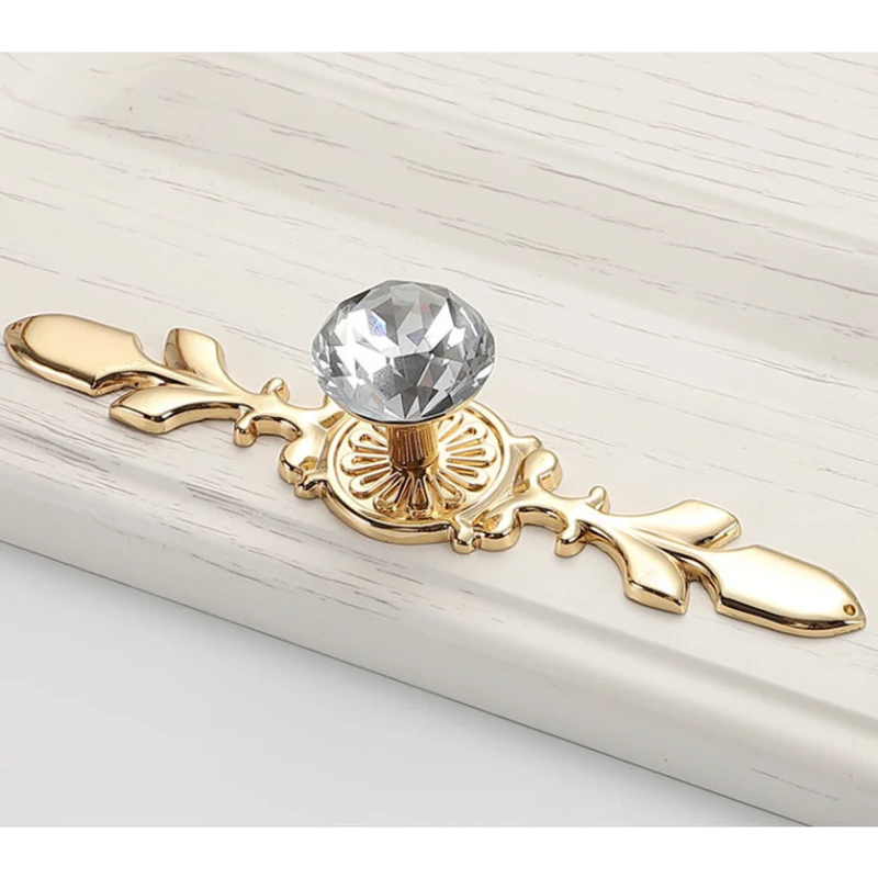 Luxury Diamond Crystal Cabinet Knobs and Pulls Elegant Drawer Pulls | Stornfield