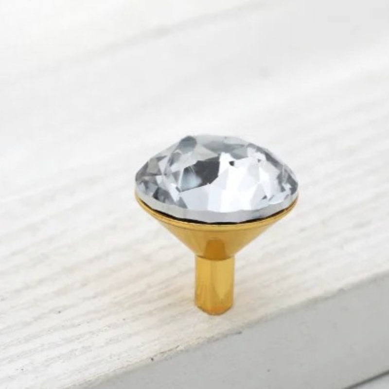 Luxury Diamond Crystal Cabinet Knobs and Pulls Elegant Drawer Pulls | Stornfield