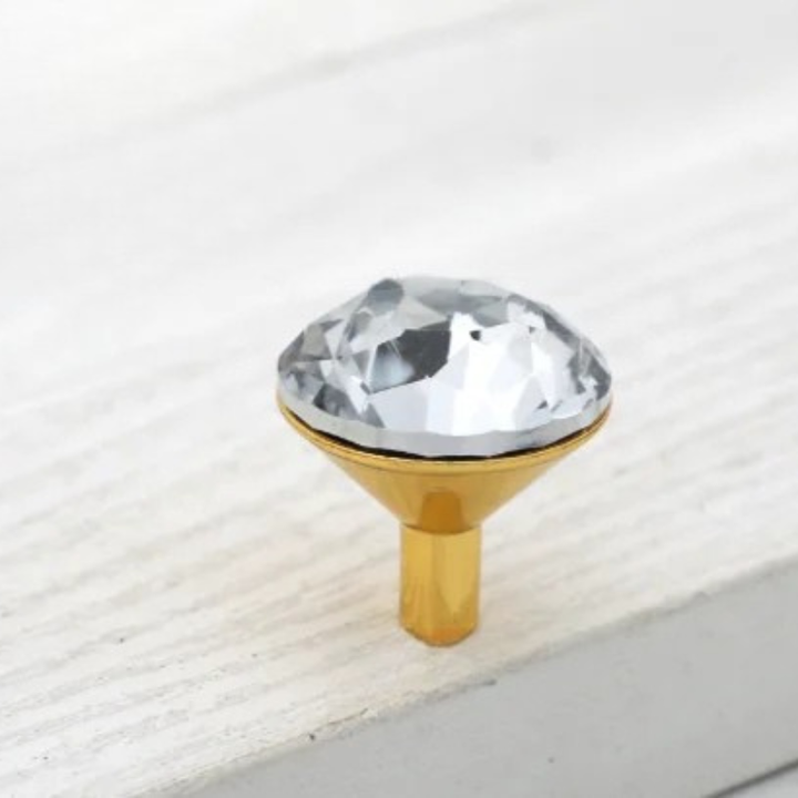 Luxury Diamond Crystal Cabinet Knobs and Pulls Elegant Drawer Pulls | Stornfield