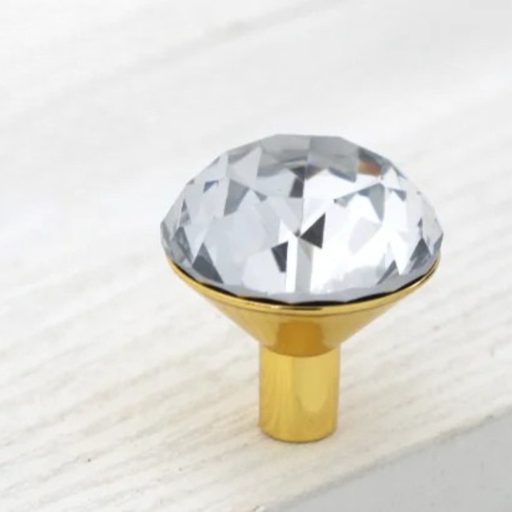 Luxury Diamond Crystal Cabinet Knobs and Pulls Elegant Drawer Pulls | Stornfield