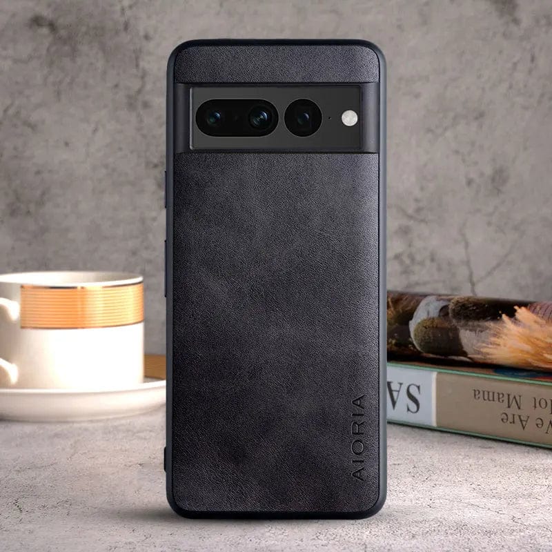 Stornfield | Luxury Leather Cases for Google Pixel 8/7/6 | Shockproof TPU Protection