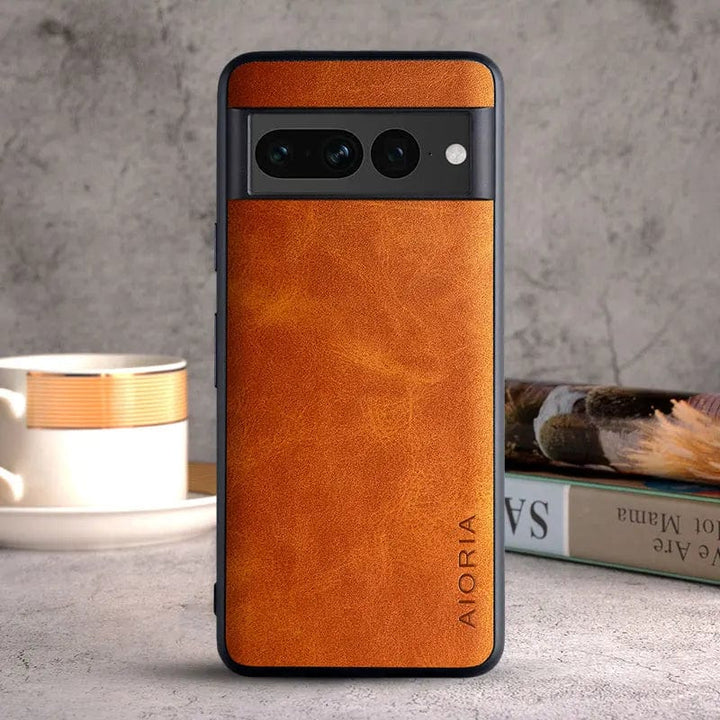 Stornfield | Luxury Leather Cases for Google Pixel 8/7/6 | Shockproof TPU Protection