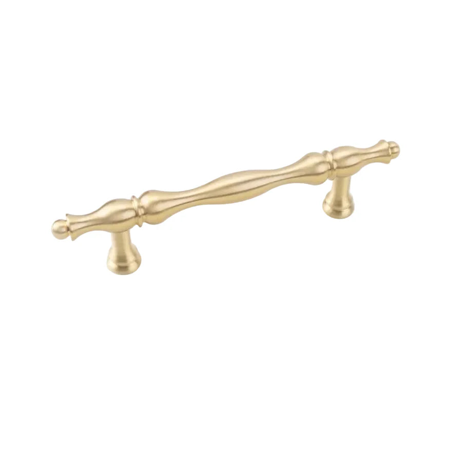 Luxury Solid Brass Kitchen Cabinet Drawer Handle | Stornfield