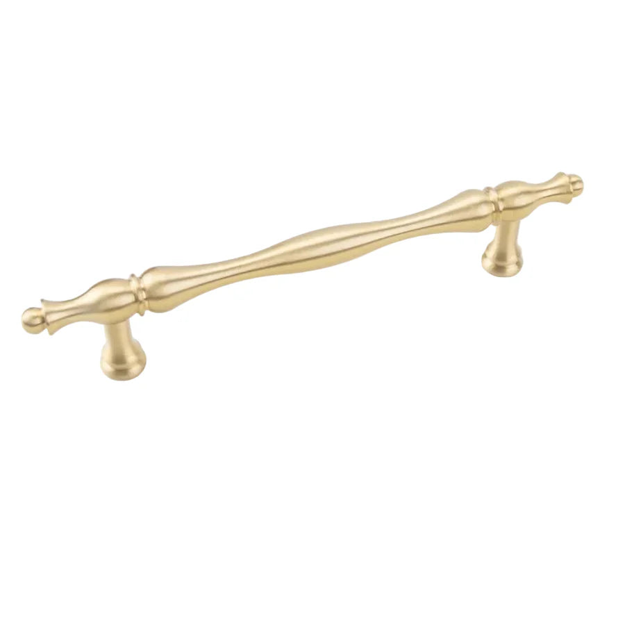 Luxury Solid Brass Kitchen Cabinet Drawer Handle | Stornfield