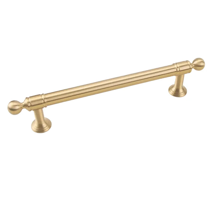 Luxury Solid Brass Kitchen Cabinet Drawer Handle | Stornfield